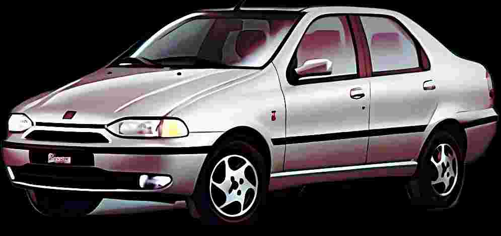 Fiat Siena Stile/Sport MTV 1.6 mpi 16V - 1998 - Gasolina