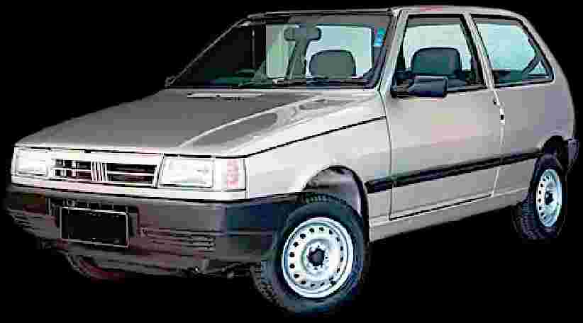 Fiat Uno Mille/ Mille EX/ Smart 2p - 1999 - Gasolina