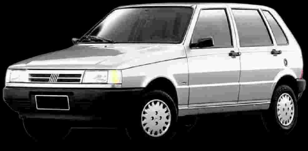 Fiat Uno Mille SX 2p e 4p - 1996 - Gasolina