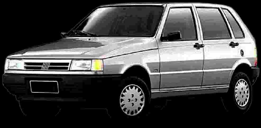 Fiat Uno Mille SX 2p e 4p - 1998 - Gasolina