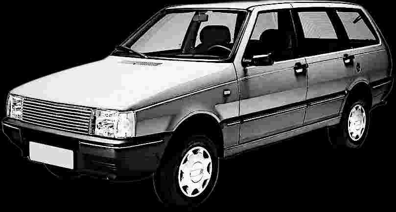 Fiat Elba CS 1.6 / 1.5 /1.3 - 1986 - Gasolina