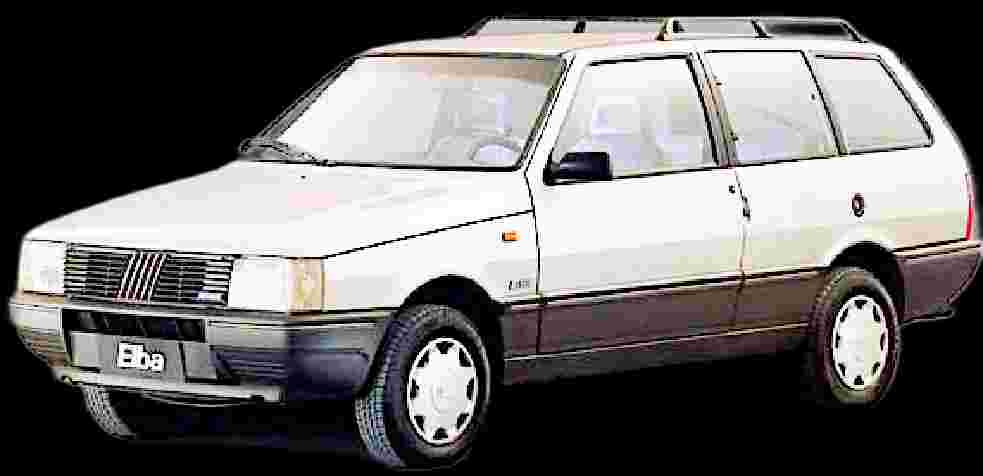 Fiat Elba CS 1.6 / 1.5 /1.3 - 1988 - Gasolina