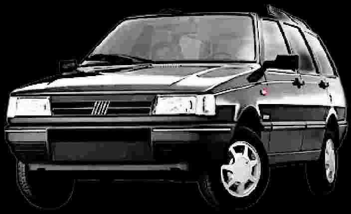 Fiat Elba CS 1.6 / 1.5 /1.3 - 1992 - Gasolina