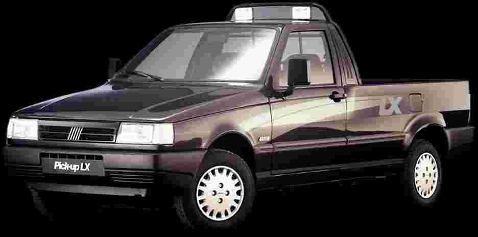 Fiat Fiorino Pick-Up LX (todas) - 1991 - Gasolina