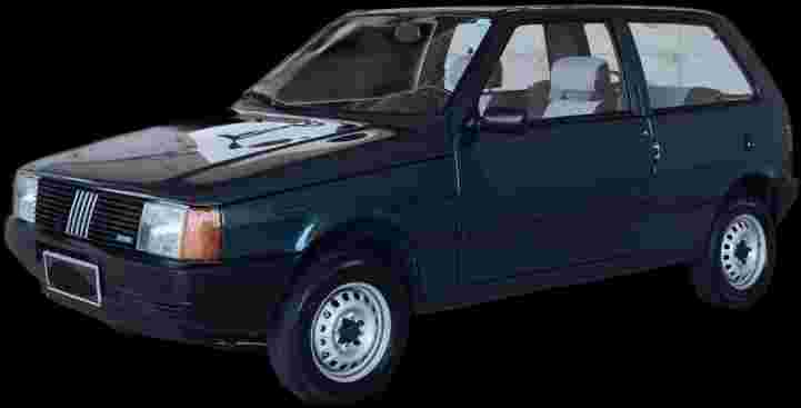 Fiat Uno Mille 1.0/ i.e./Electronic/Brio 2p - 1990 - Gasolina