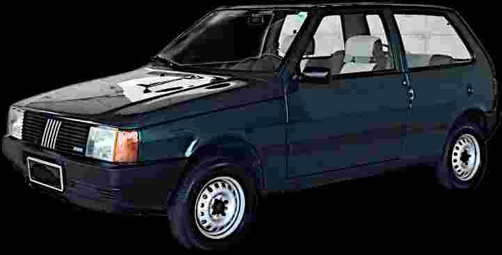 Fiat Uno Mille 1.0/ i.e./Electronic/Brio 2p - 1991 - Gasolina