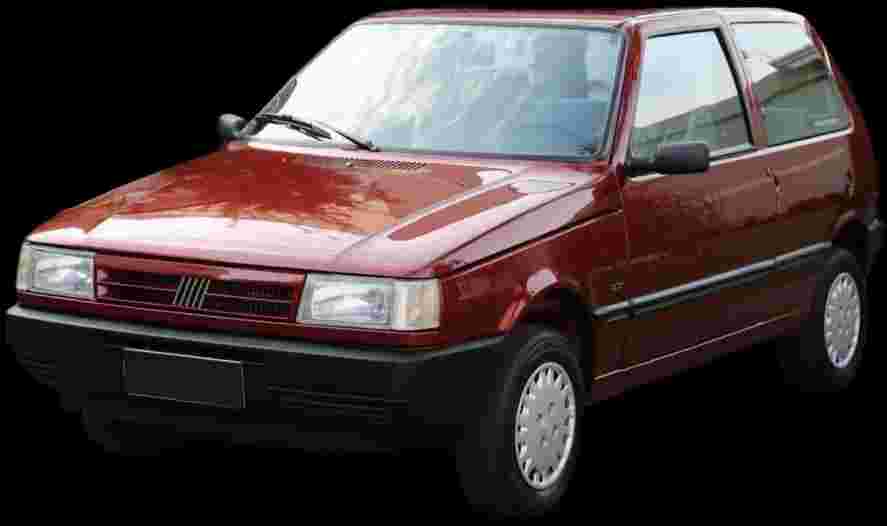 Fiat Uno Mille  ELX  2p e 4p - 1994 - Gasolina