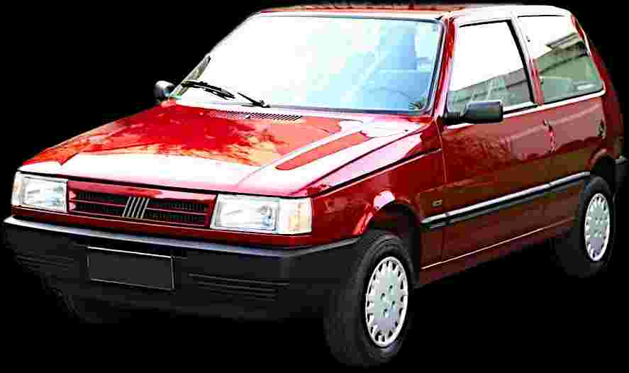 Fiat Uno Mille  ELX  2p e 4p - 1996 - Gasolina