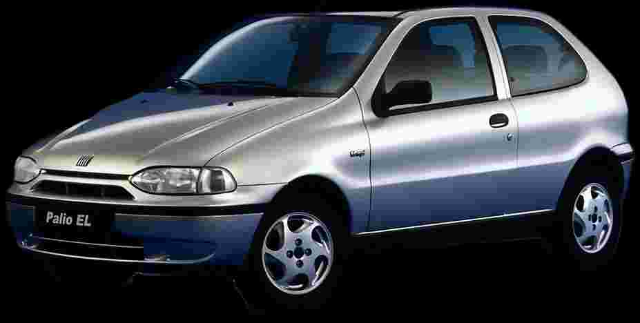 Fiat Palio EL 1.6 spi 2p e 4p - 1998 - Álcool