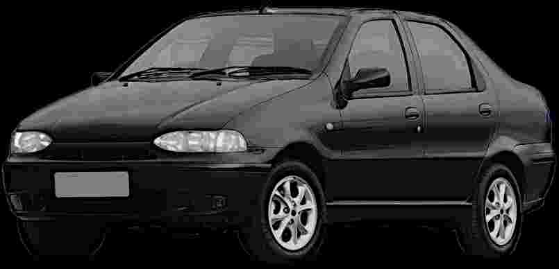 Fiat Siena ELX 1.6 mpi 8V/16V 4p - 1999 - Gasolina