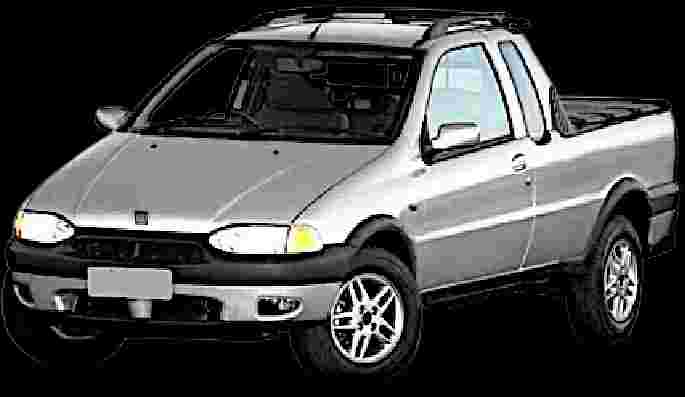 Fiat Strada Trekking 1.6 mpi - 2000 - Gasolina