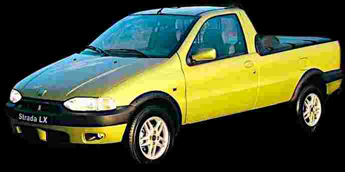 Fiat Strada LX 1.6 mpi 16V - 2000 - Gasolina