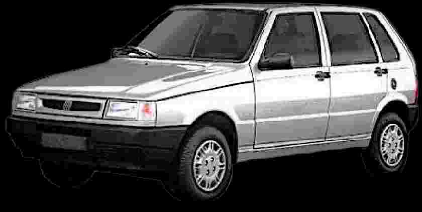 Fiat Uno Mille/ Mille EX/ Smart 4p - 2001 - Álcool