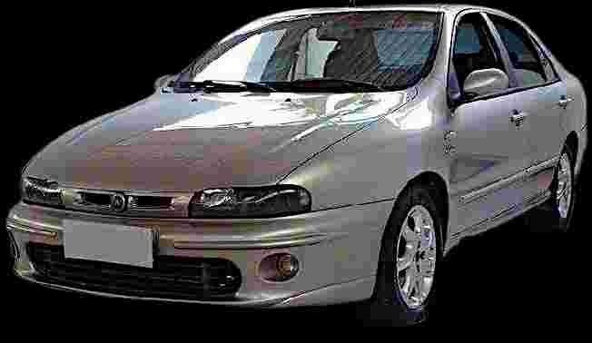 Fiat Marea HLX 2.4 mpi 20V 4p Mec. - 2002 - Gasolina