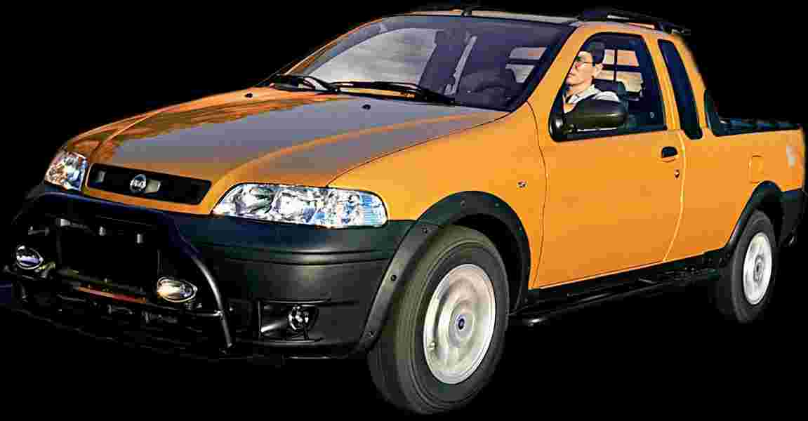 Fiat Strada Working 1.8 mpi 8V 103cv CS - 2003 - Gasolina