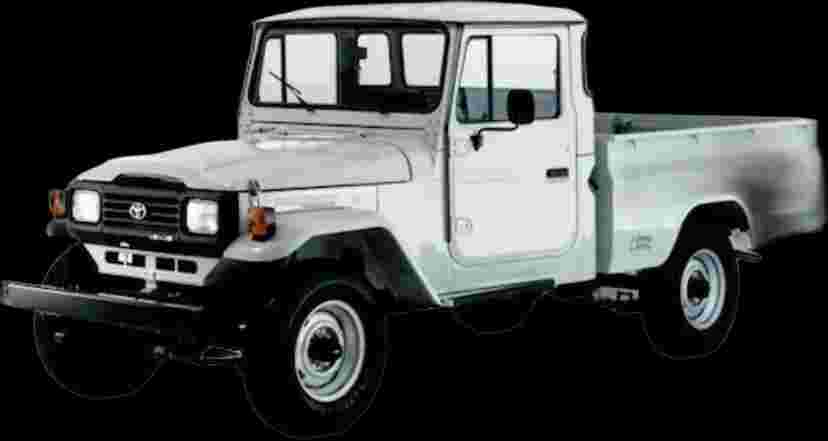 Toyota Band.Picape Chassi Curto Diesel - 1989 - Diesel