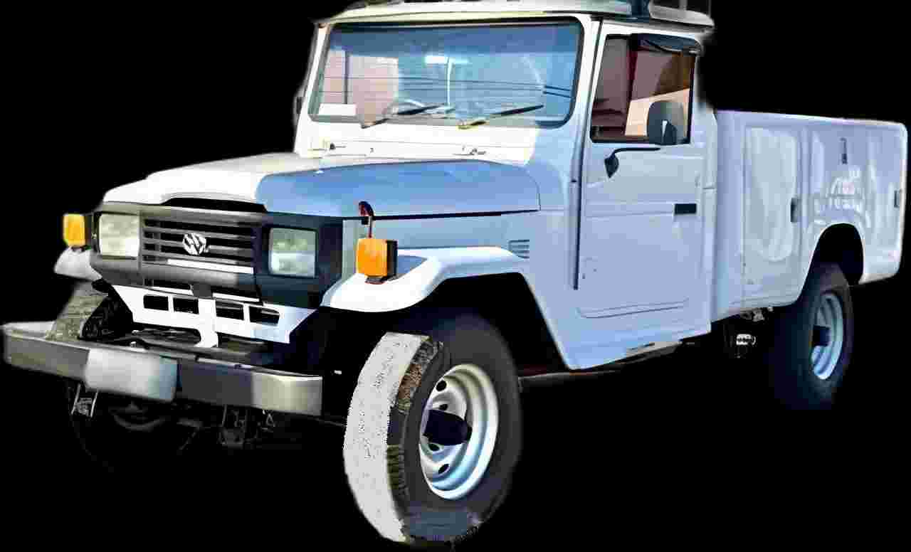 Toyota Band.Picape Chassi Longo Diesel - 1987 - Diesel