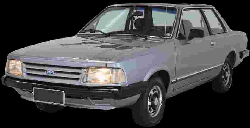 Ford Del Rey L 1.8 / 1.6 2p e 4p - 1985 - Gasolina