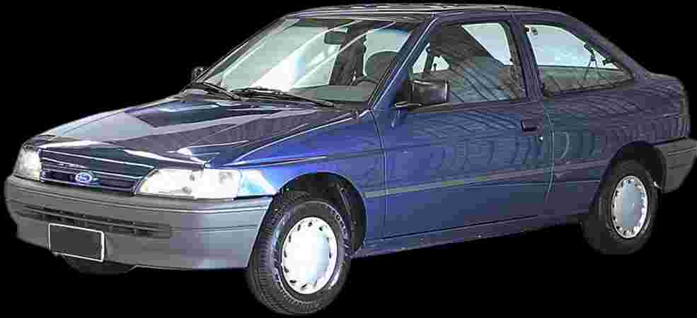 Ford Escort GL 1.6i / 1.6 - 1996 - Álcool