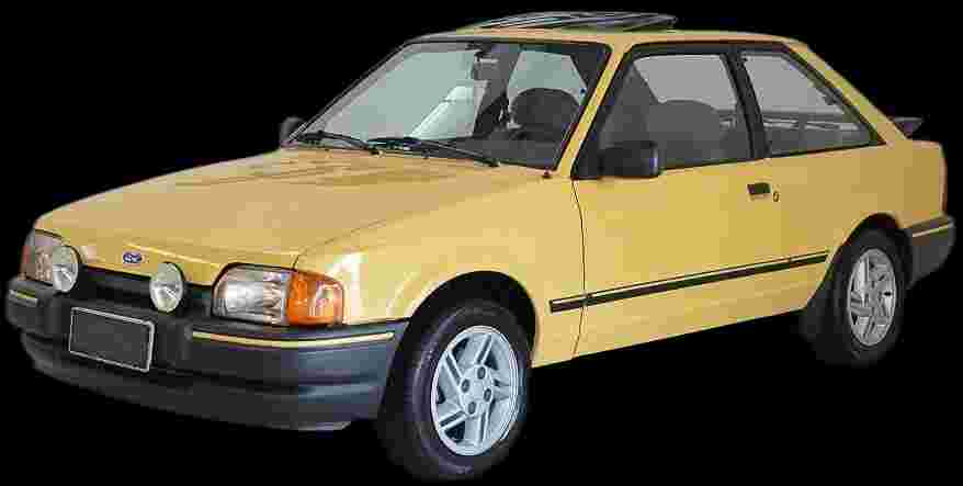 Ford Escort XR3 1.8 / 1.6 Beneton/Form./Laser - 1990 - Gasolina