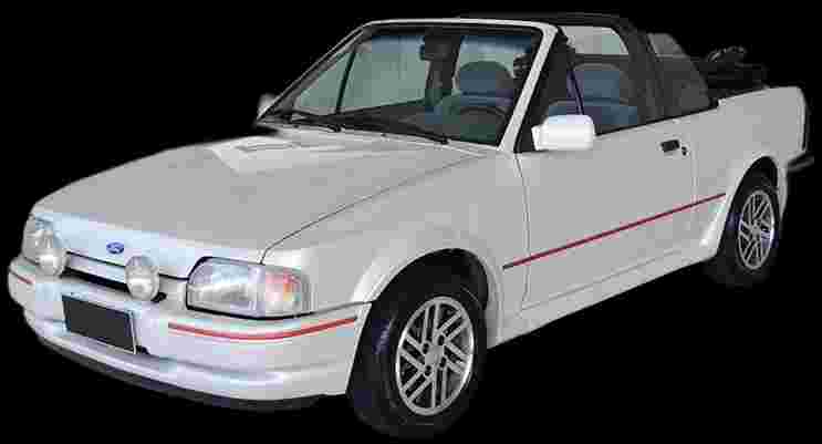 Ford Escort XR3 1.8 / 1.6 Conversível - 1990 - Gasolina