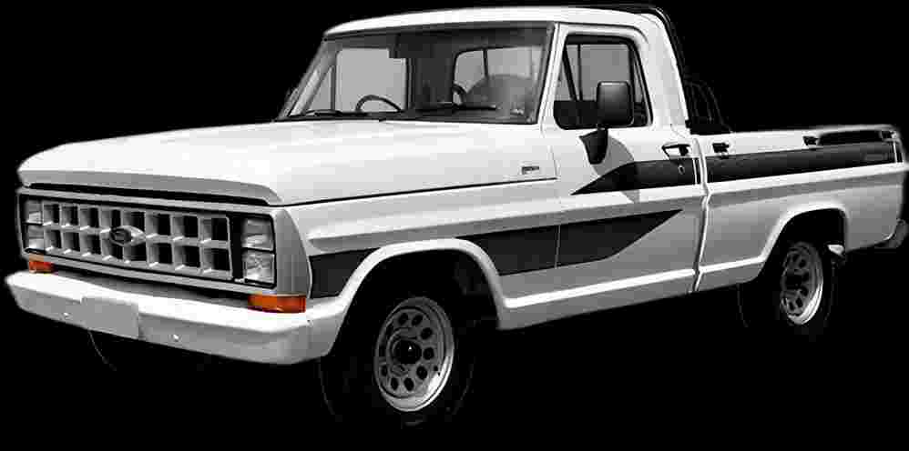 Ford F-1000 Super Diesel / Super Diesel Turbo - 1985 - Diesel