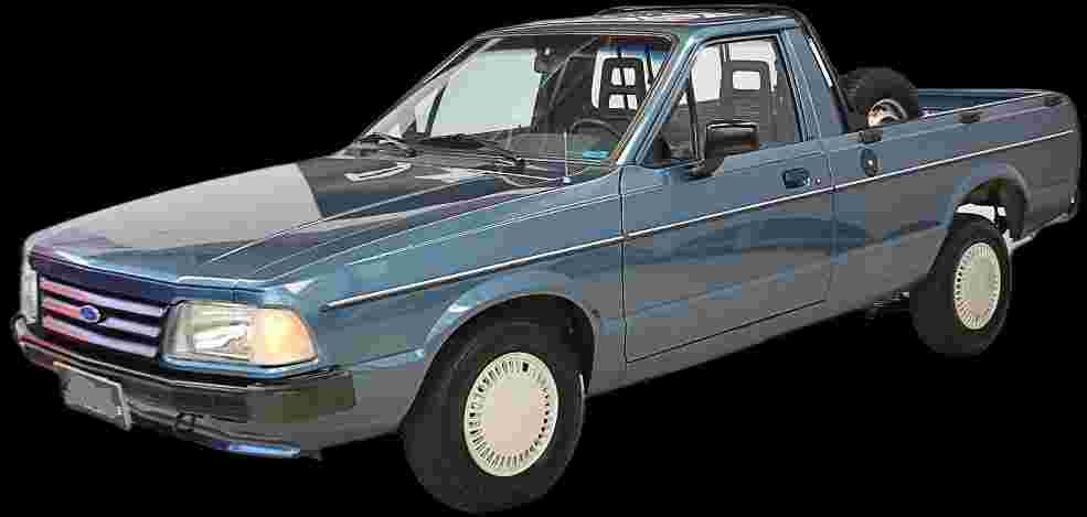 Ford Pampa GL 1.6/ 1.8 - 1986 - Gasolina