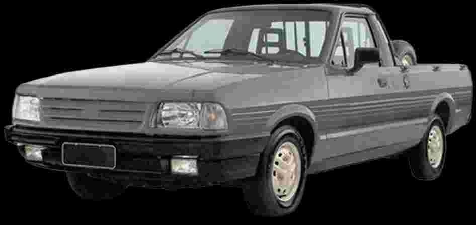 Ford Pampa Ghia 1.6/1.8/DUO - 1987 - Gasolina