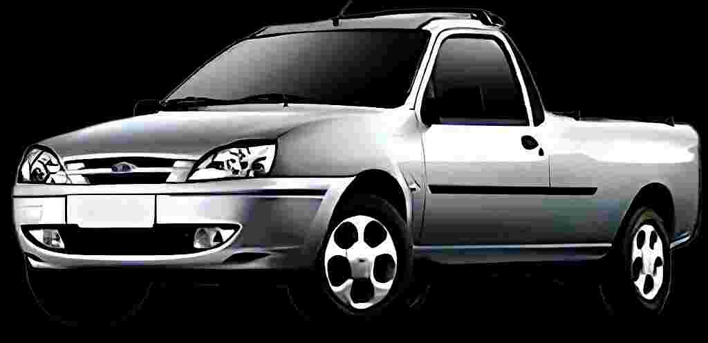 Ford Courier XL/XL-RS 1.6/ XL 1.6 Flex - 2000 - Gasolina