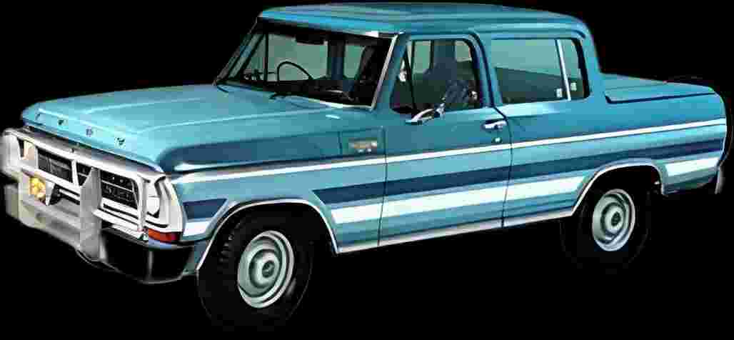 Ford F-100 CD 2.3 - 1985 - Gasolina