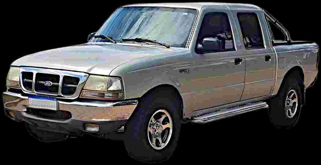 Ford Ranger XLT 2.8 8v 135cv 4x4 CD TB Diesel - 2003 - Diesel