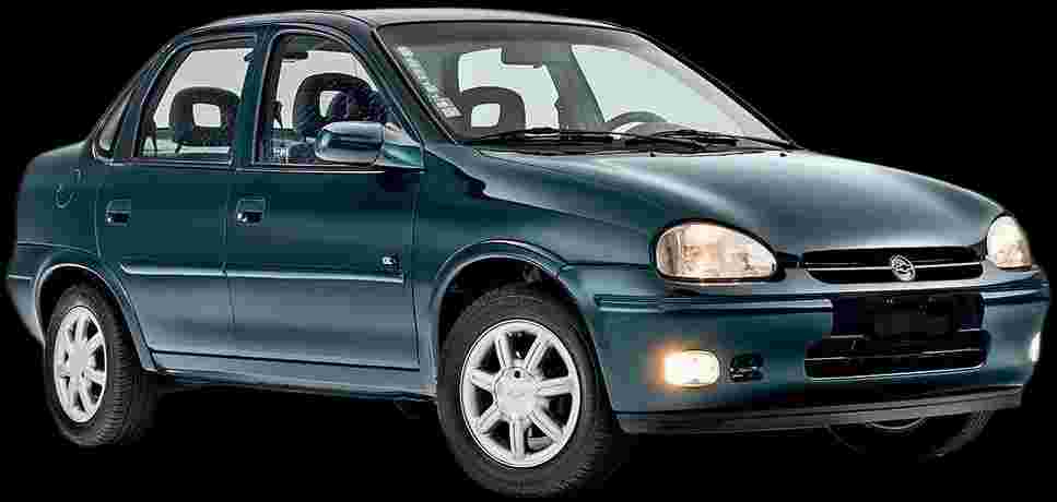 GM - Chevrolet Corsa Sedan GL 1.6  MPFI 4p - 1995 - Gasolina