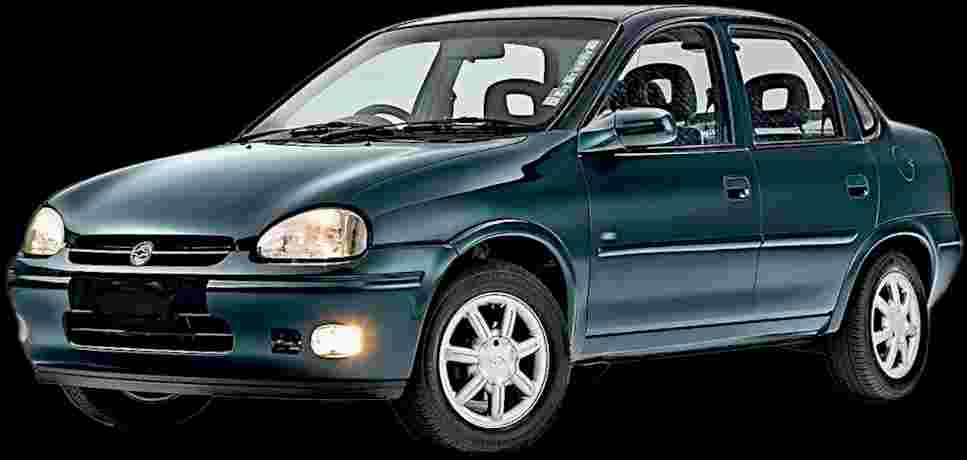 GM - Chevrolet Corsa Sedan GL 1.6  MPFI 4p - 1997 - Gasolina