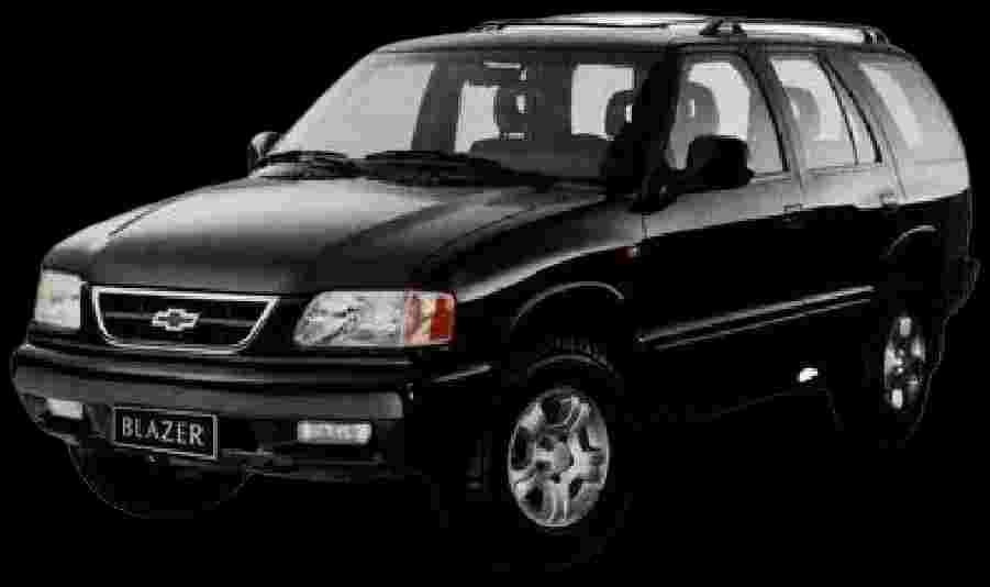 GM - Chevrolet S10 Blazer Std. 2.2 MPFI / EFI - 1998 - Gasolina