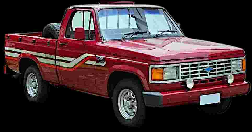 GM - Chevrolet A-20 Custom/ C-20 S 4.1 - 1988 - Gasolina