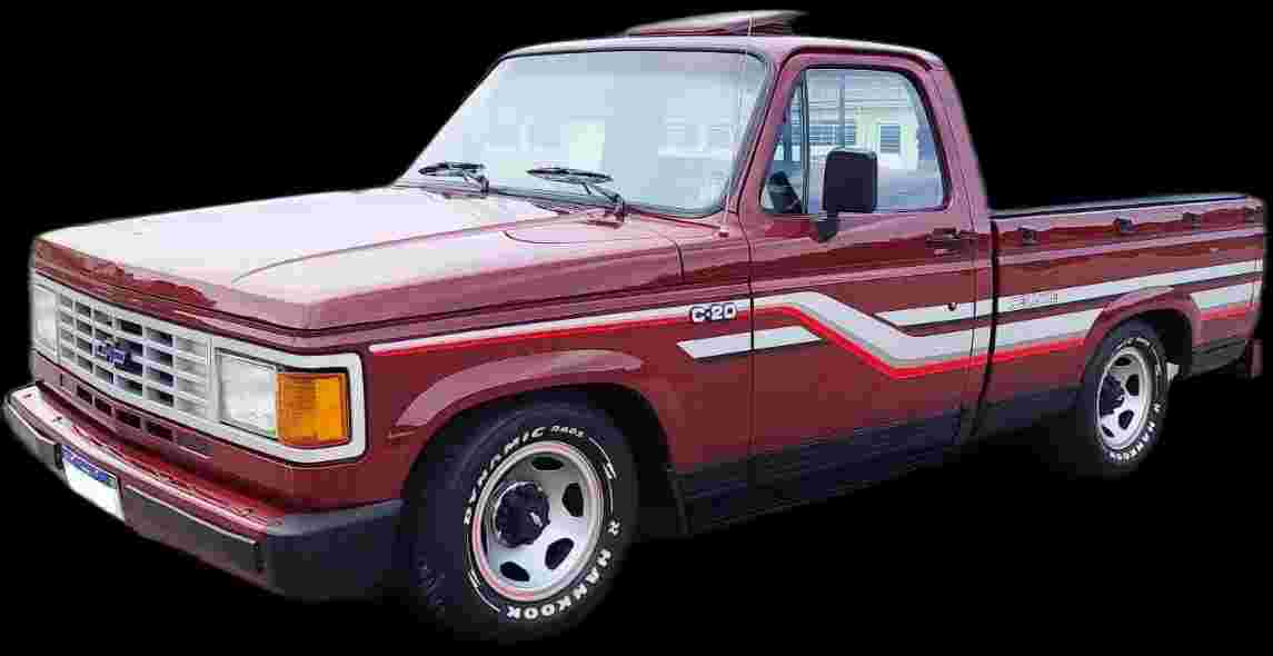 GM - Chevrolet A-20 Custom/ C-20 S 4.1 - 1990 - Gasolina