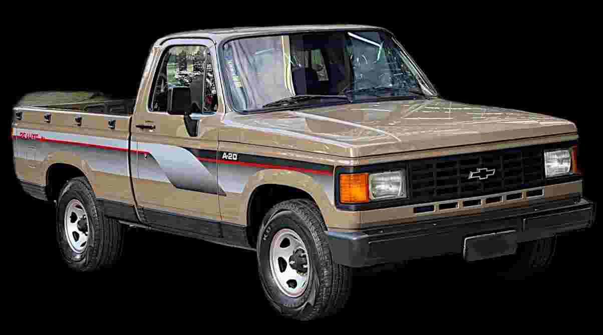 GM - Chevrolet A-20 Custom/ C-20 Luxe 4.1 - 1988 - Gasolina