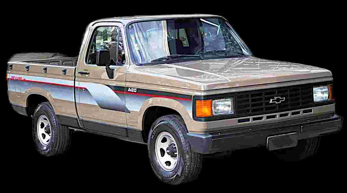 GM - Chevrolet A-20 Custom/ C-20 Luxe 4.1 - 1989 - Gasolina