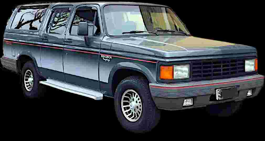 GM - Chevrolet Brasinca Blazer CD 4.1 - 1987 - Gasolina