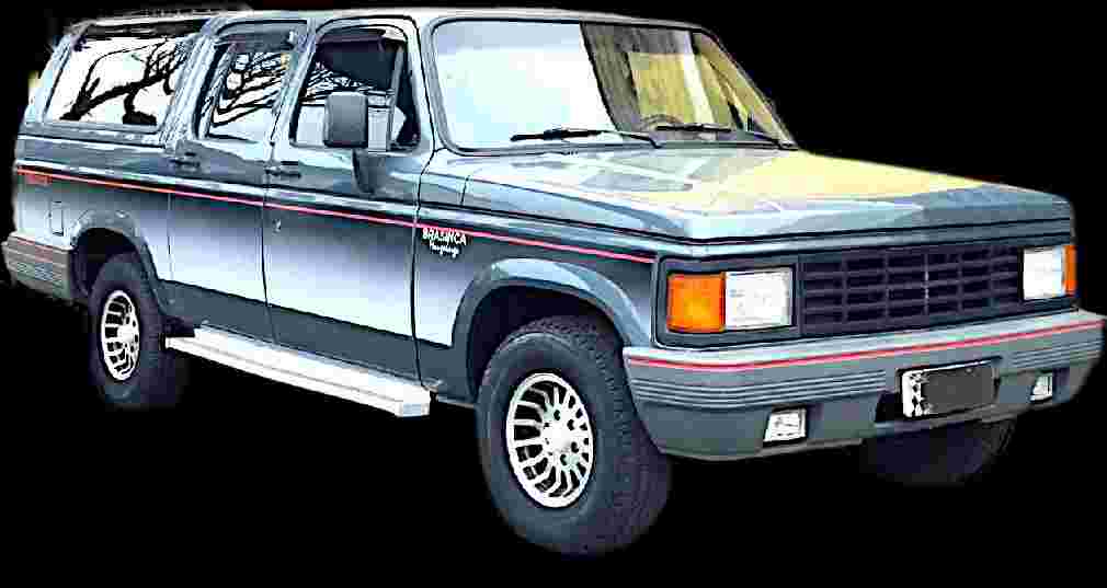 GM - Chevrolet Brasinca Blazer CD 4.1 - 1988 - Gasolina