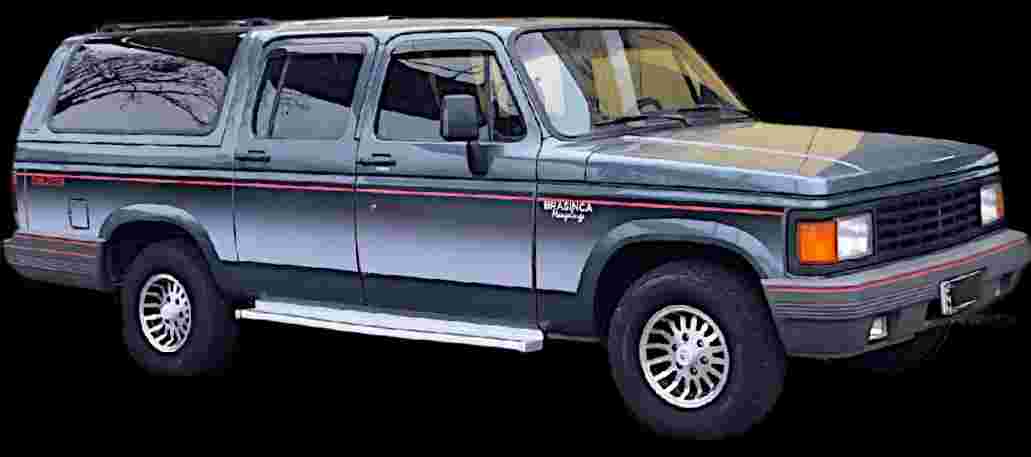 GM - Chevrolet Brasinca Blazer CD 4.1 - 1991 - Gasolina