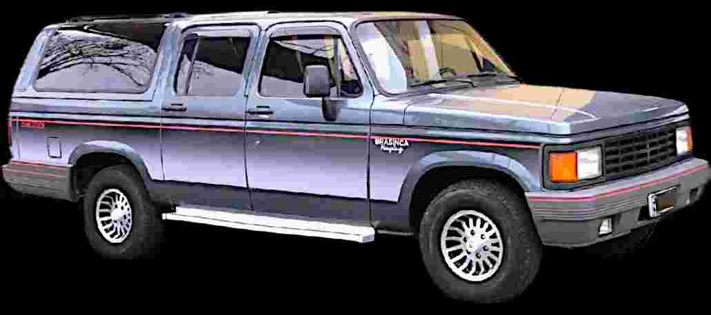 GM - Chevrolet Brasinca Blazer CD 4.1 - 1995 - Álcool