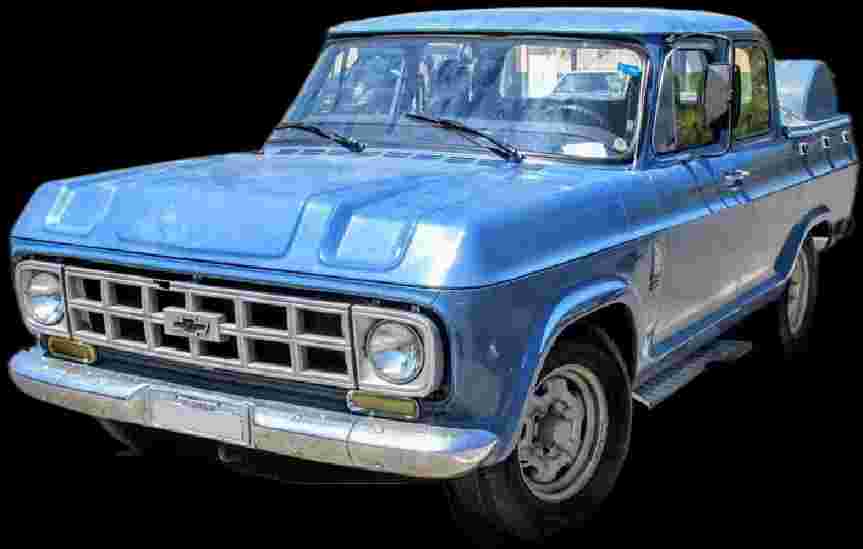 GM - Chevrolet C-10 CD 2.5/ 4.1 - 1985 - Gasolina