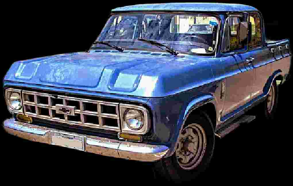 GM - Chevrolet C-10 CD 2.5/ 4.1 - 1987 - Gasolina