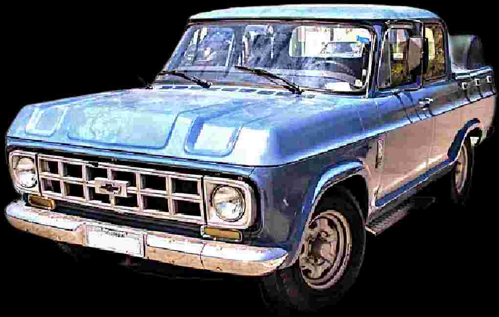 GM - Chevrolet C-10 De Luxe CD 2.5/ 4.1 - 1985 - Gasolina