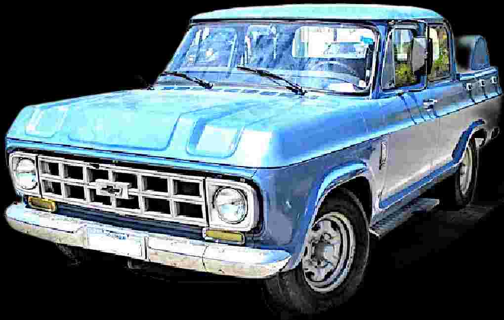 GM - Chevrolet C-10 De Luxe CD 2.5/ 4.1 - 1987 - Gasolina