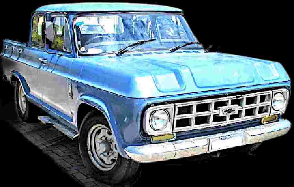 GM - Chevrolet C-10 De Luxe CD 2.5/ 4.1 - 1988 - Gasolina