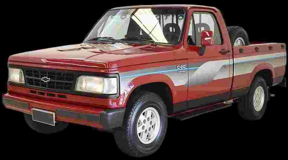 GM - Chevrolet C-20 Custom De Luxe 4.1 - 1995 - Gasolina