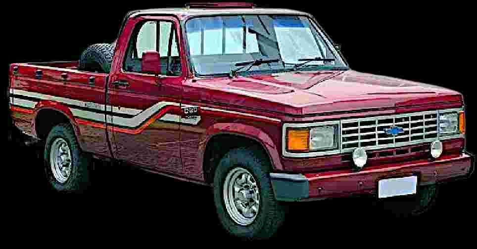 GM - Chevrolet C-20 Custom Std. 4.1 - 1987 - Gasolina