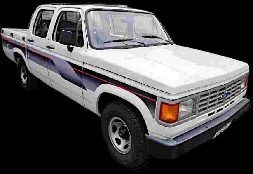 GM - Chevrolet C-20 Custom De Luxe CD 4.1 - 1988 - Gasolina